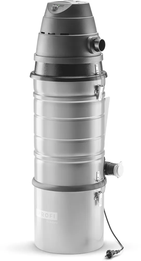 Central vacuum cleaners