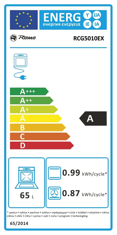 Image COMBINED STOVE RCG5010EX