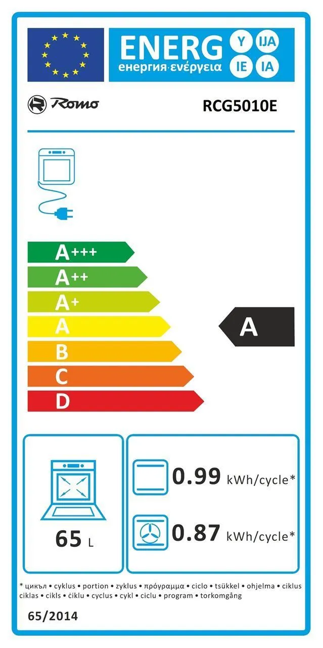 Image COMBINED STOVE RCG5010E