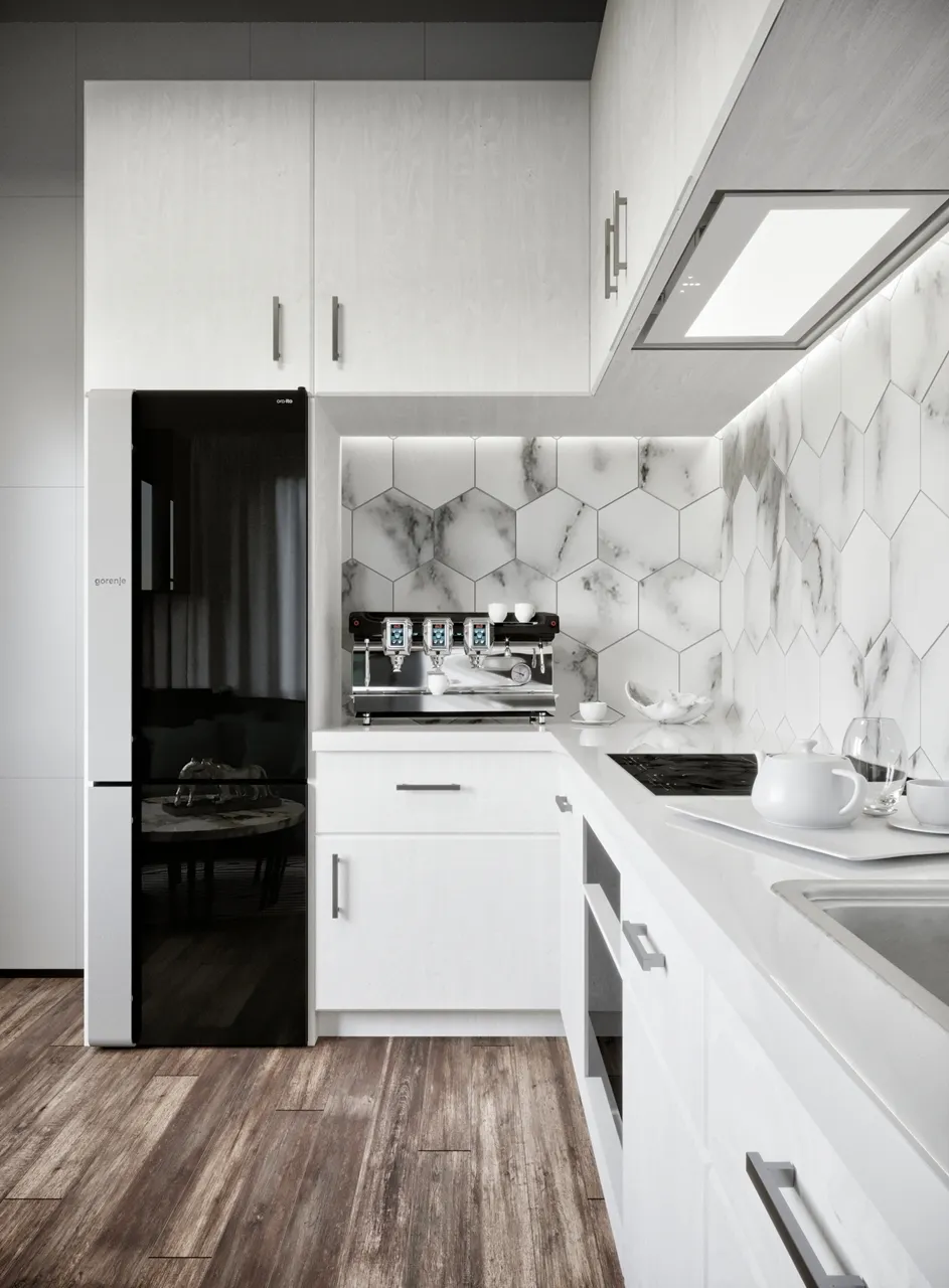 Image Built-in kitchen hood SU Mini 60 White (CDZ6001B)