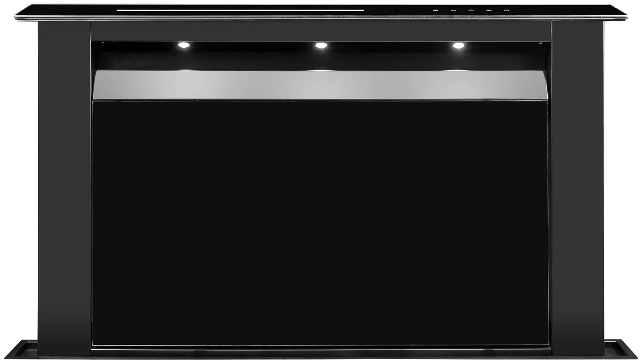 Image Worktop hood MOONDRAFT 90 Black CDB9001CC