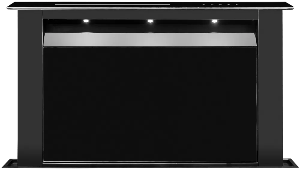 Image Worktop hood MOONDRAFT 90 Black CDB9001CC