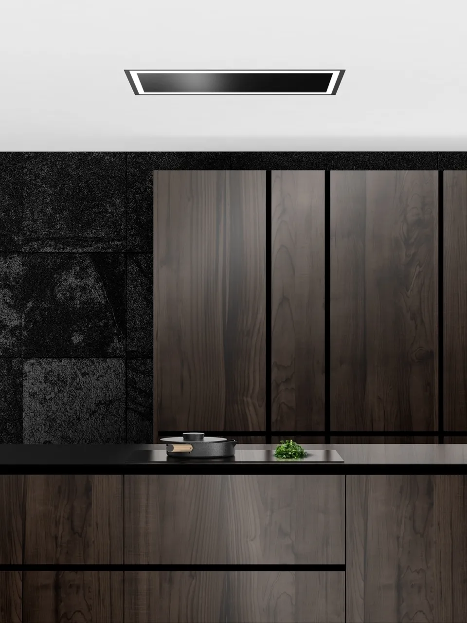 Image Built-in ceiling hood SU Frame Black (CDS9002C)