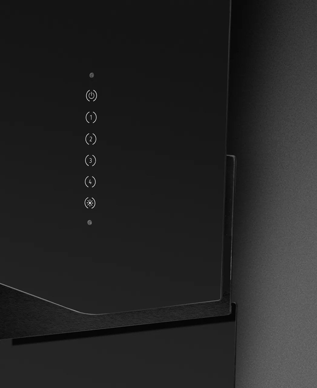 Image Chimney hood Trio Black (CDP9001CC)