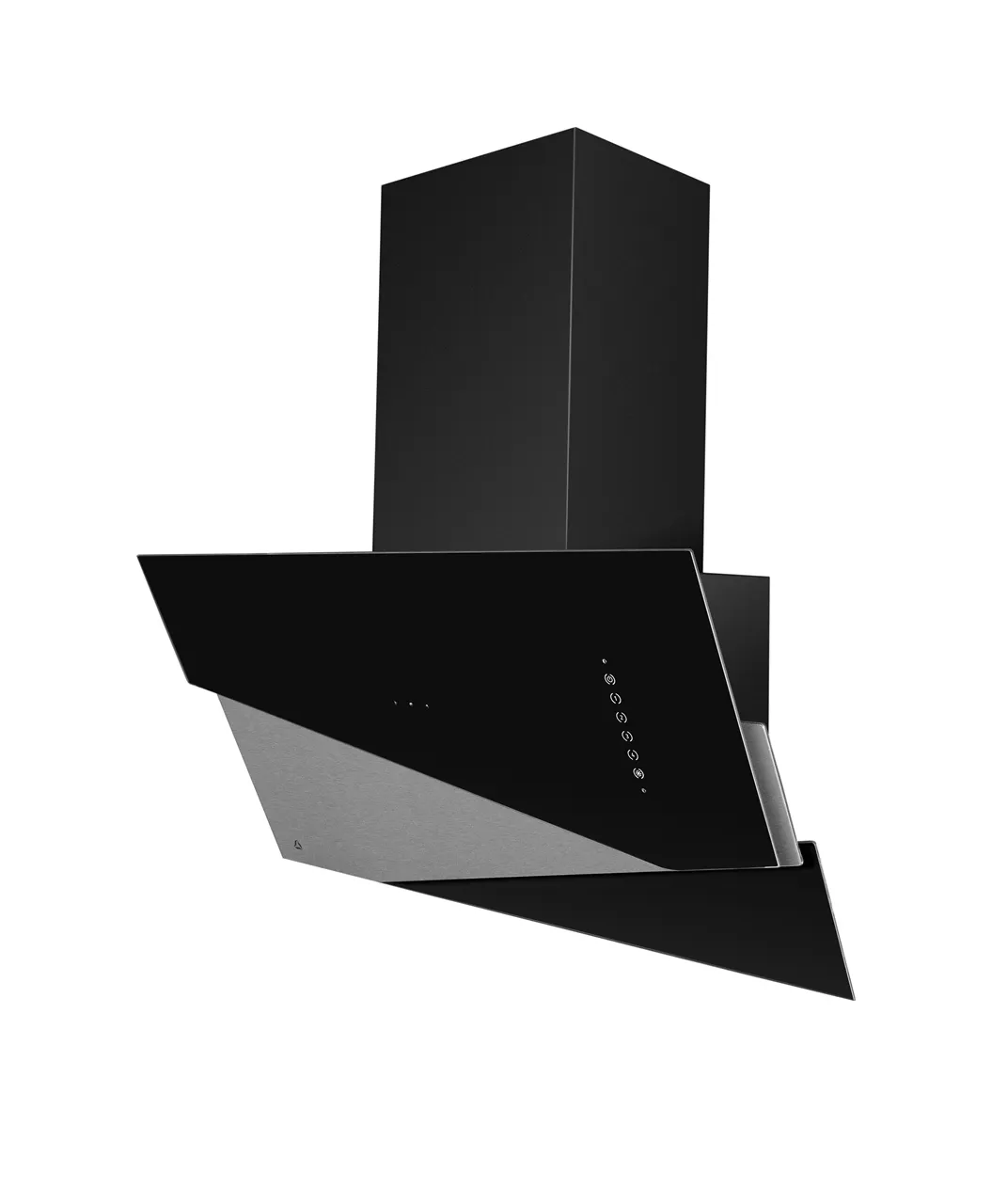 Image Trio Black Inox angled chimney hood (CDP9001CI)