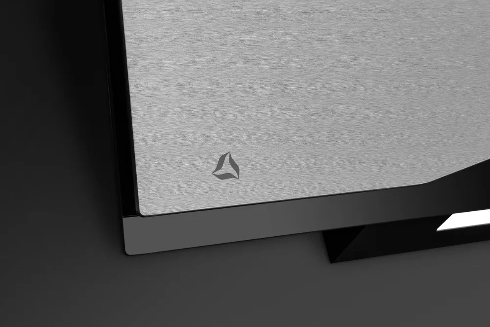 Image Trio Black Inox angled chimney hood (CDP9001CI)