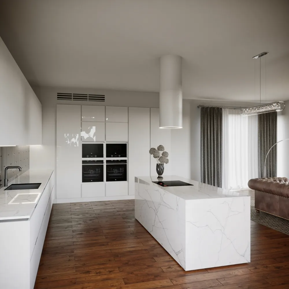 Image Island hood Tubus W White (CDW3801B)