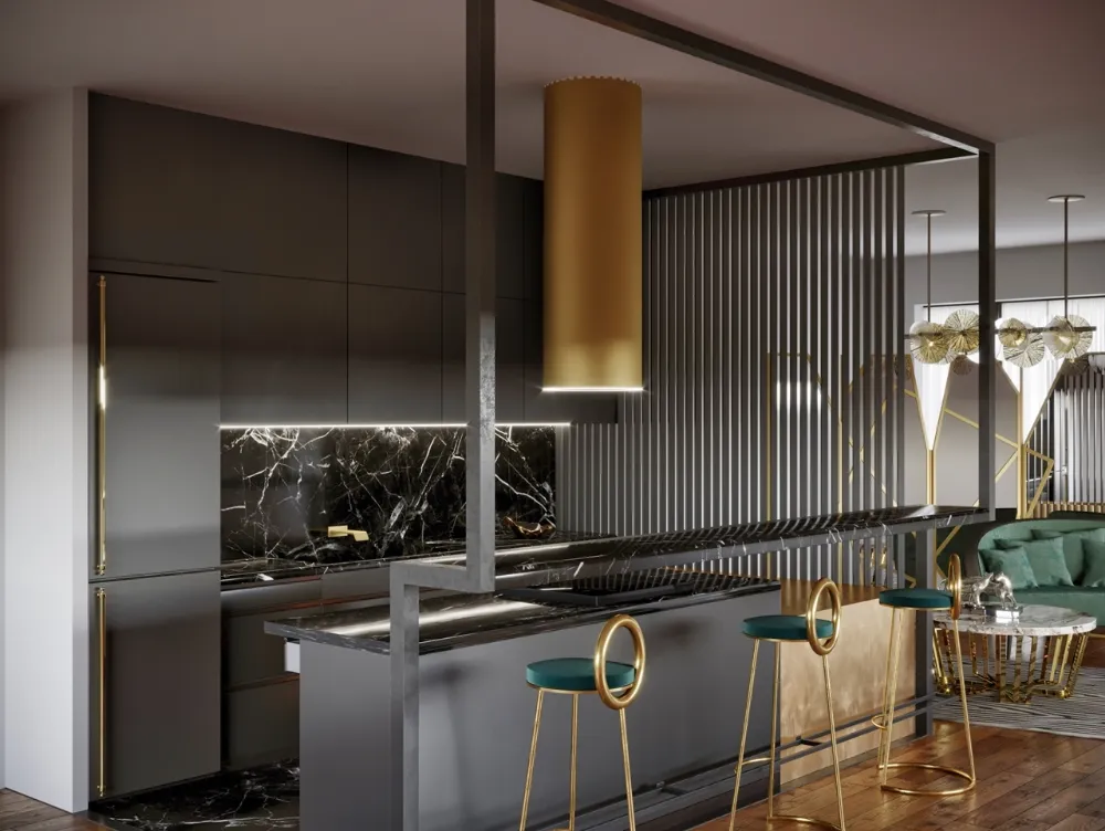 Image Island hood Tubus W Gold (CDW3801Z)