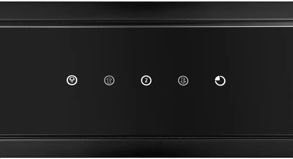 Image Worktop hood MOONDRAFT 90 Black CDB9001CC