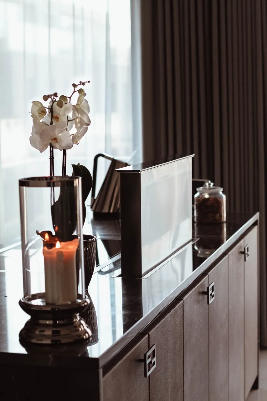 Image Worktop hood MOONDRAFT 90 Black CDB9001CC