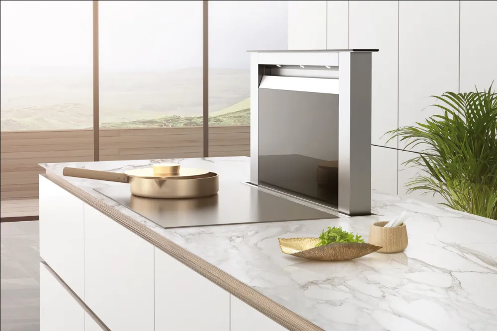 Image Worktop hood MOONDRAFT 90 Inox CDB9001IC