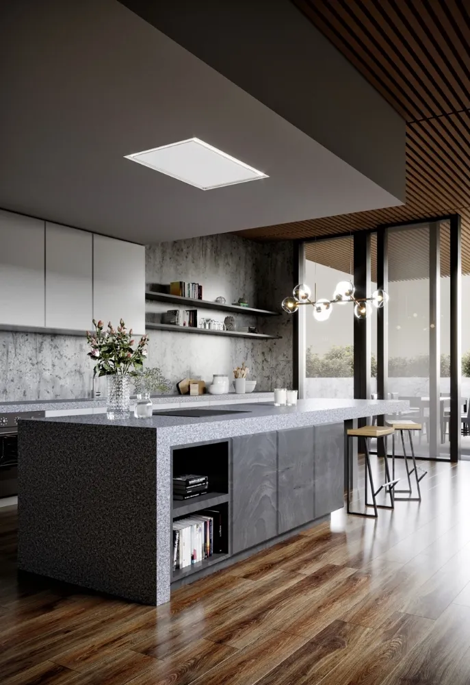 Image Built-in ceiling hood SU Frame White (CDS9002B)