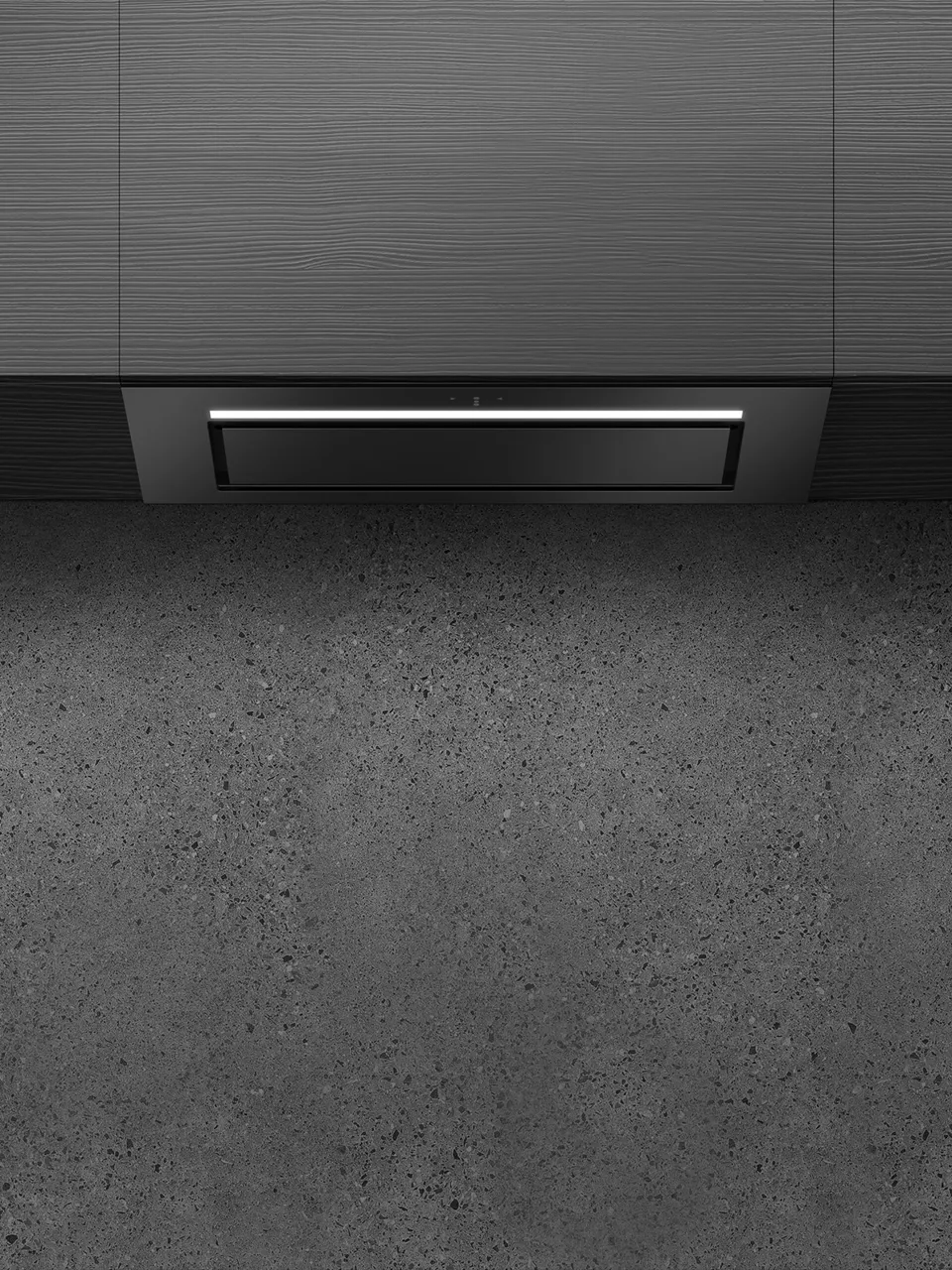 Image Built-in kitchen hood Aura 55 Black (CDZ5501C)