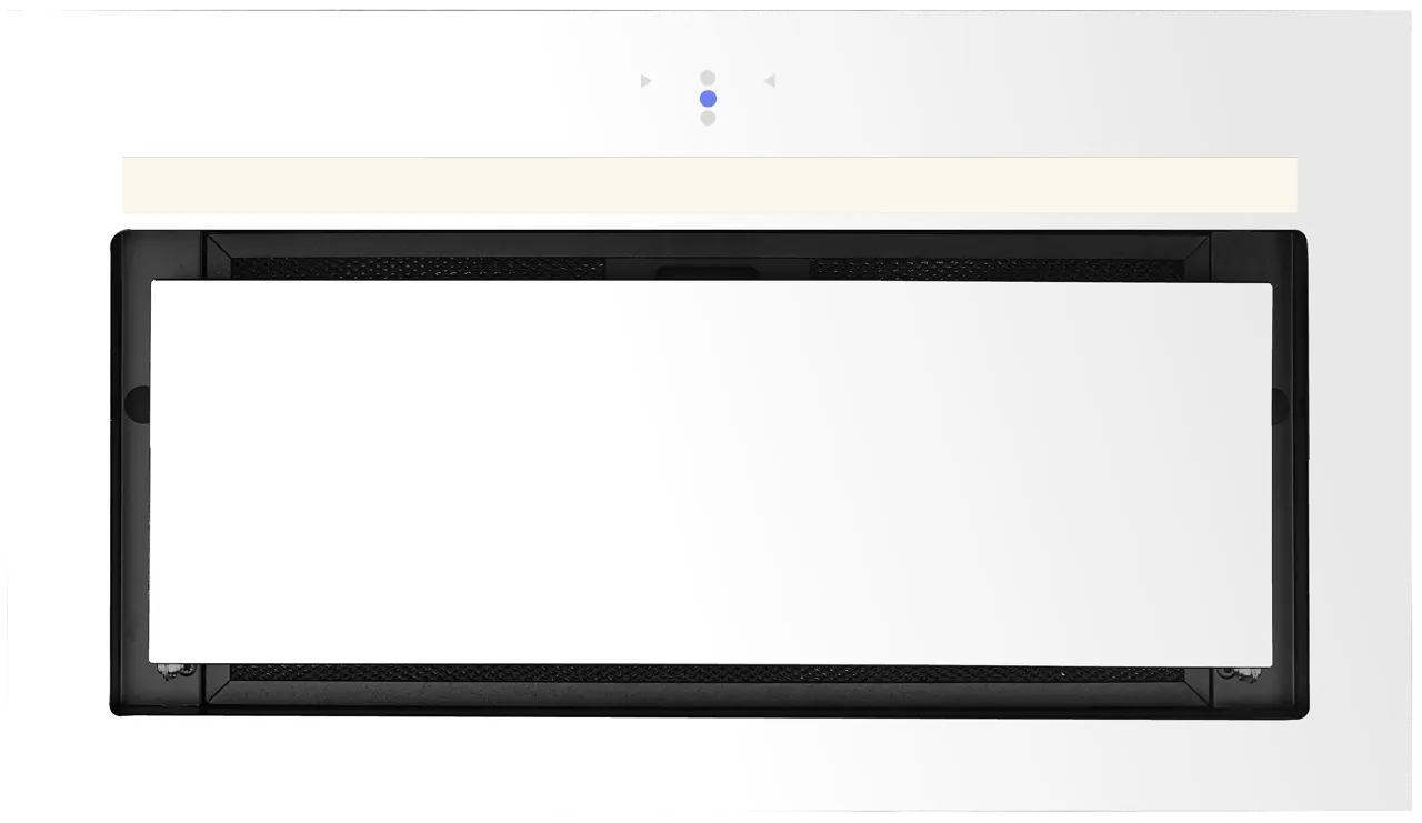 Image Built-in kitchen hood Aura 55 White (CDZ5501B)