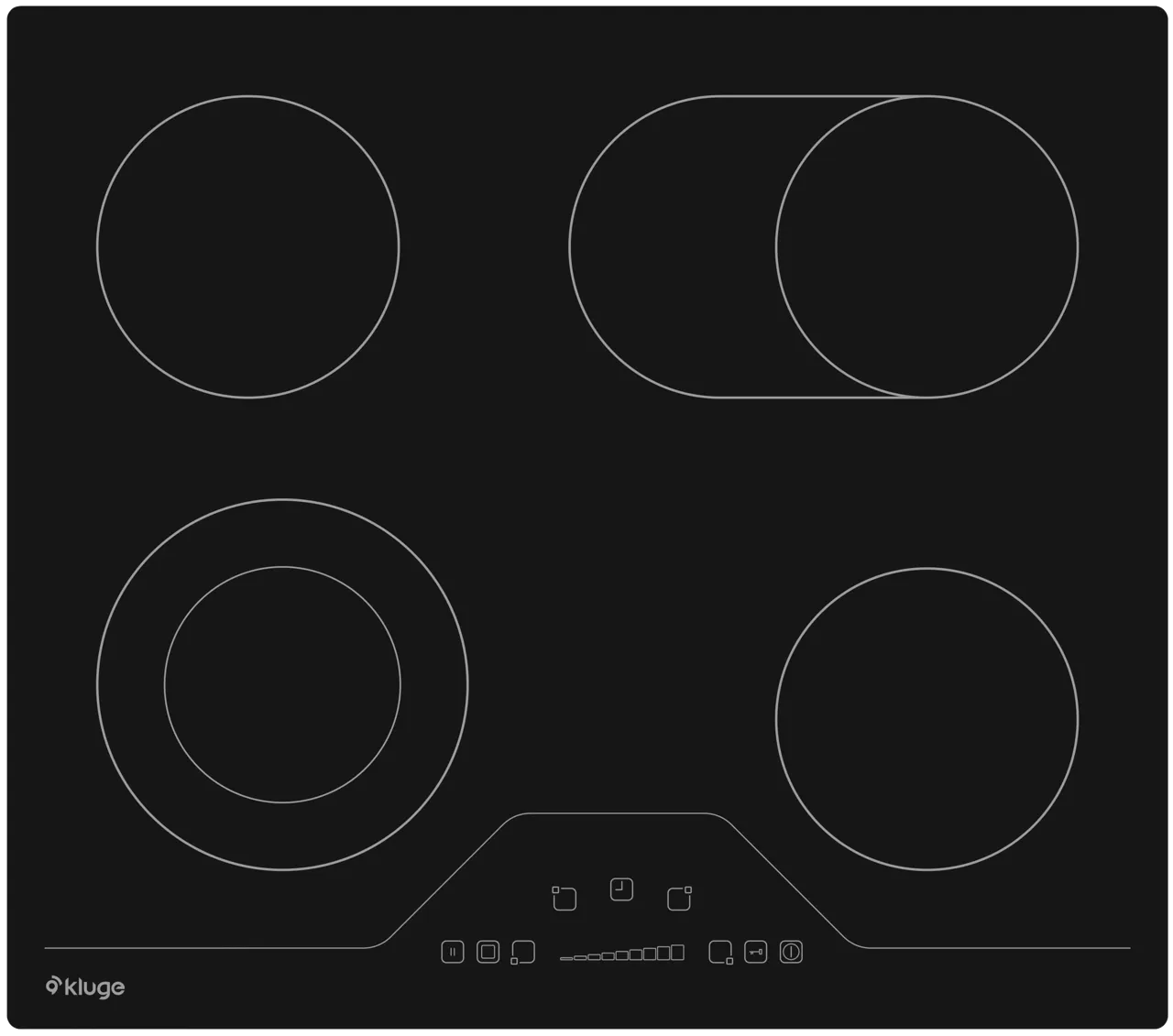 Image VITROCERAMIC HOB KPV6020B