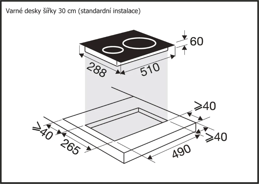 Image INDUCTION HOB BPI1621UB