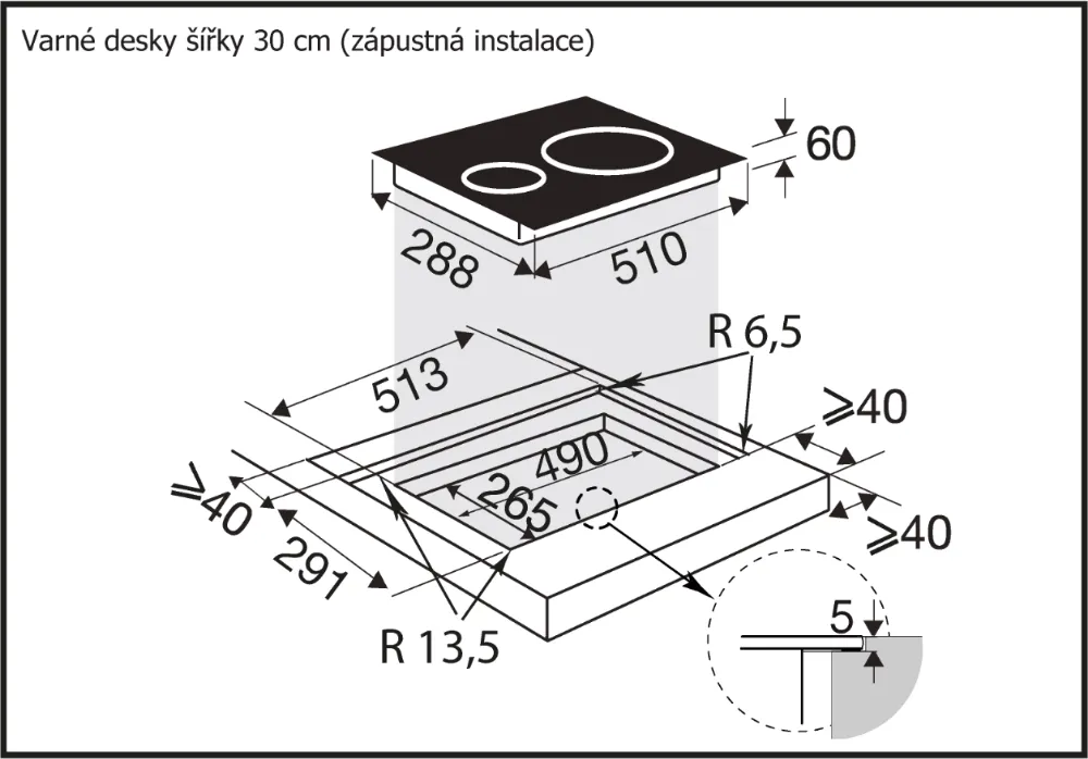Image INDUCTION HOB BPI1621UB