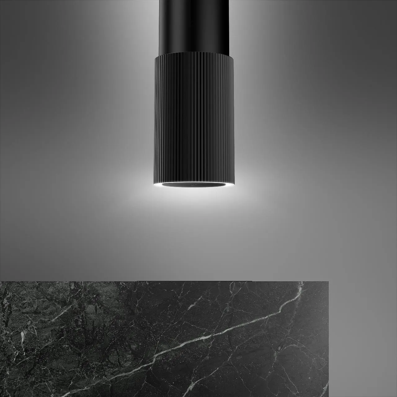 Image Island hood Monogram W Black (CDW3802C)