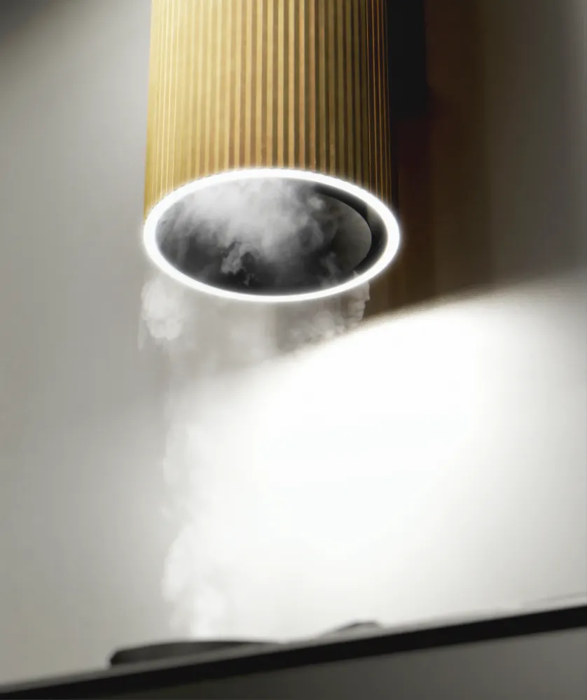 Image Chimney hood Monogram Gold (CDP3802Z)