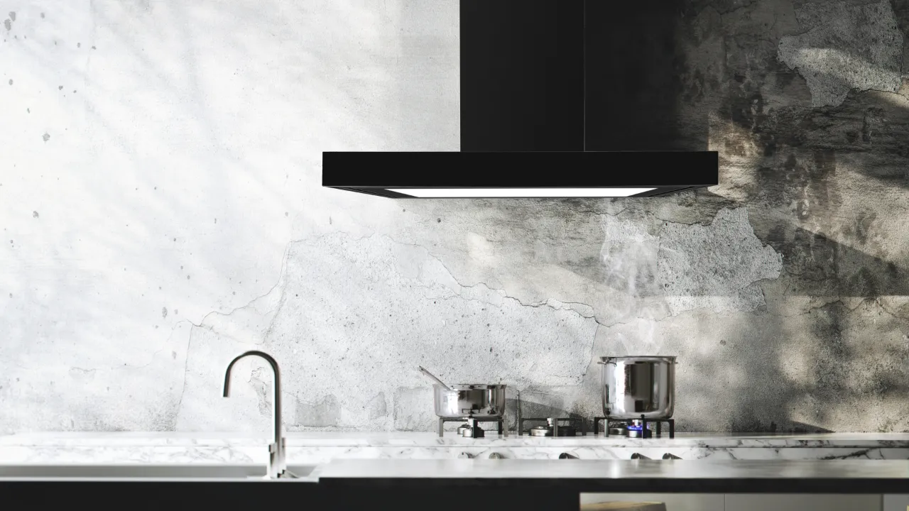 Image Chimney hood T-Light Black 60 (CDT6002C)