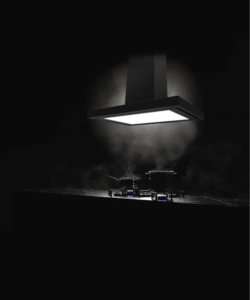 Image Chimney hood T-Light Black 60 (CDT6002C)