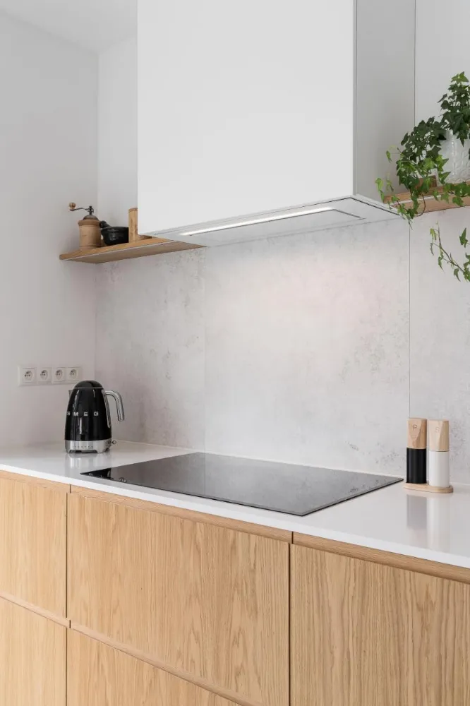 Image Built-in kitchen hood Aura 55 White (CDZ5501B)