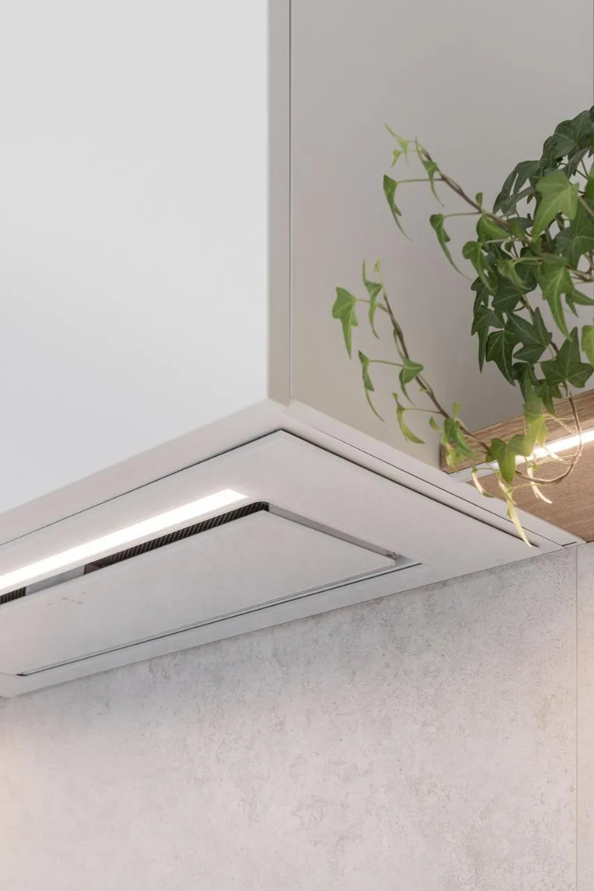 Image Built-in kitchen hood Aura 55 White (CDZ5501B)