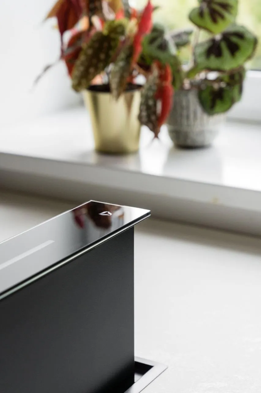 Image Worktop hood MOONDRAFT 90 Black CDB9001CC