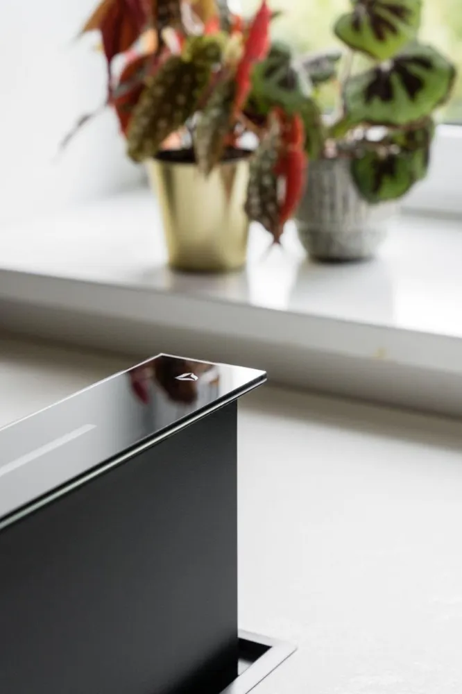 Image Worktop hood MOONDRAFT 90 Black CDB9001CC