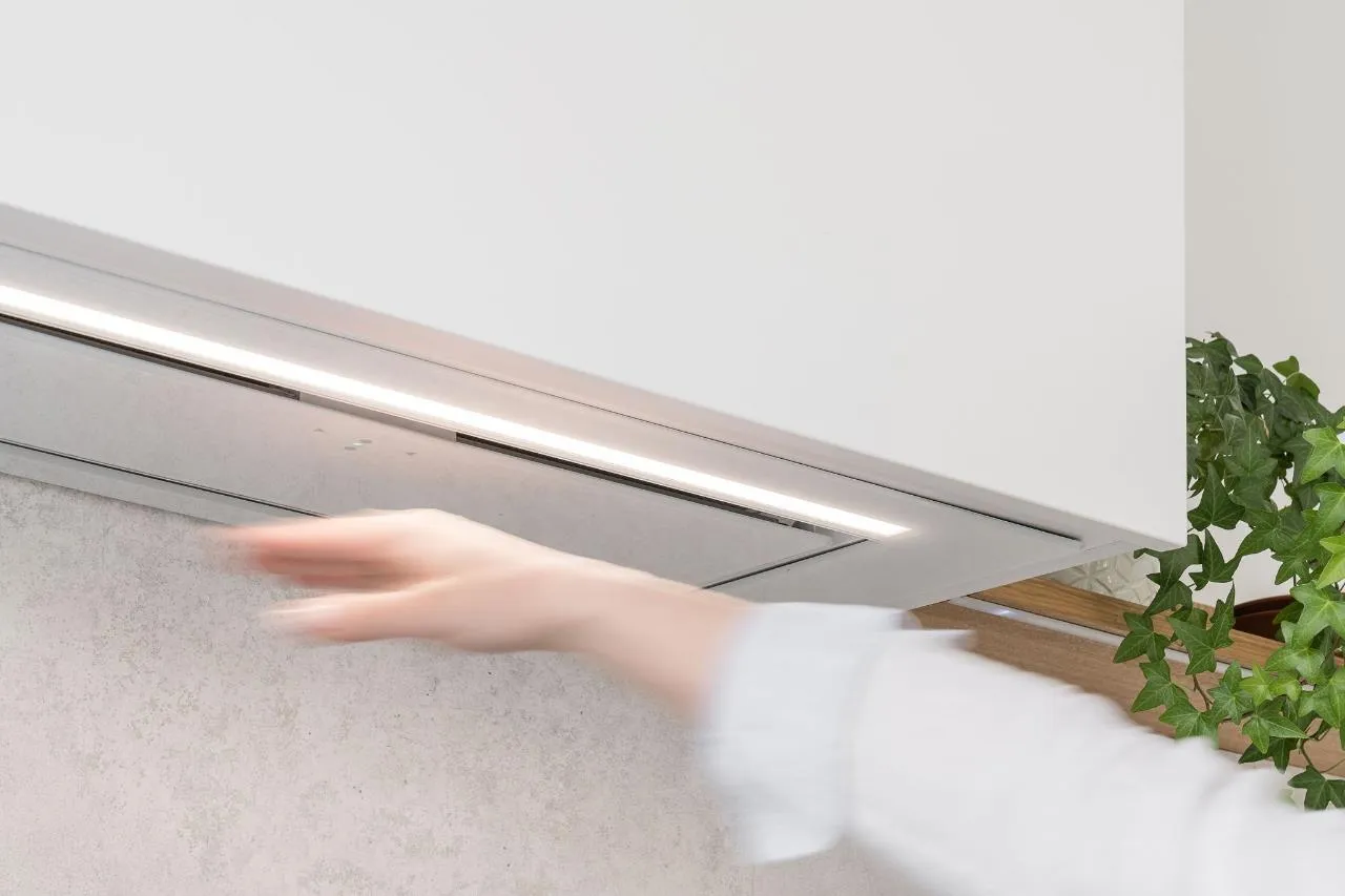 Image Built-in kitchen hood Aura 74 White (CDZ7401B)