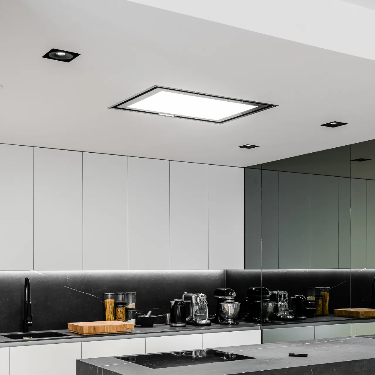 Image Built-in ceiling hood SU Light Inox White (CDS9001IB)