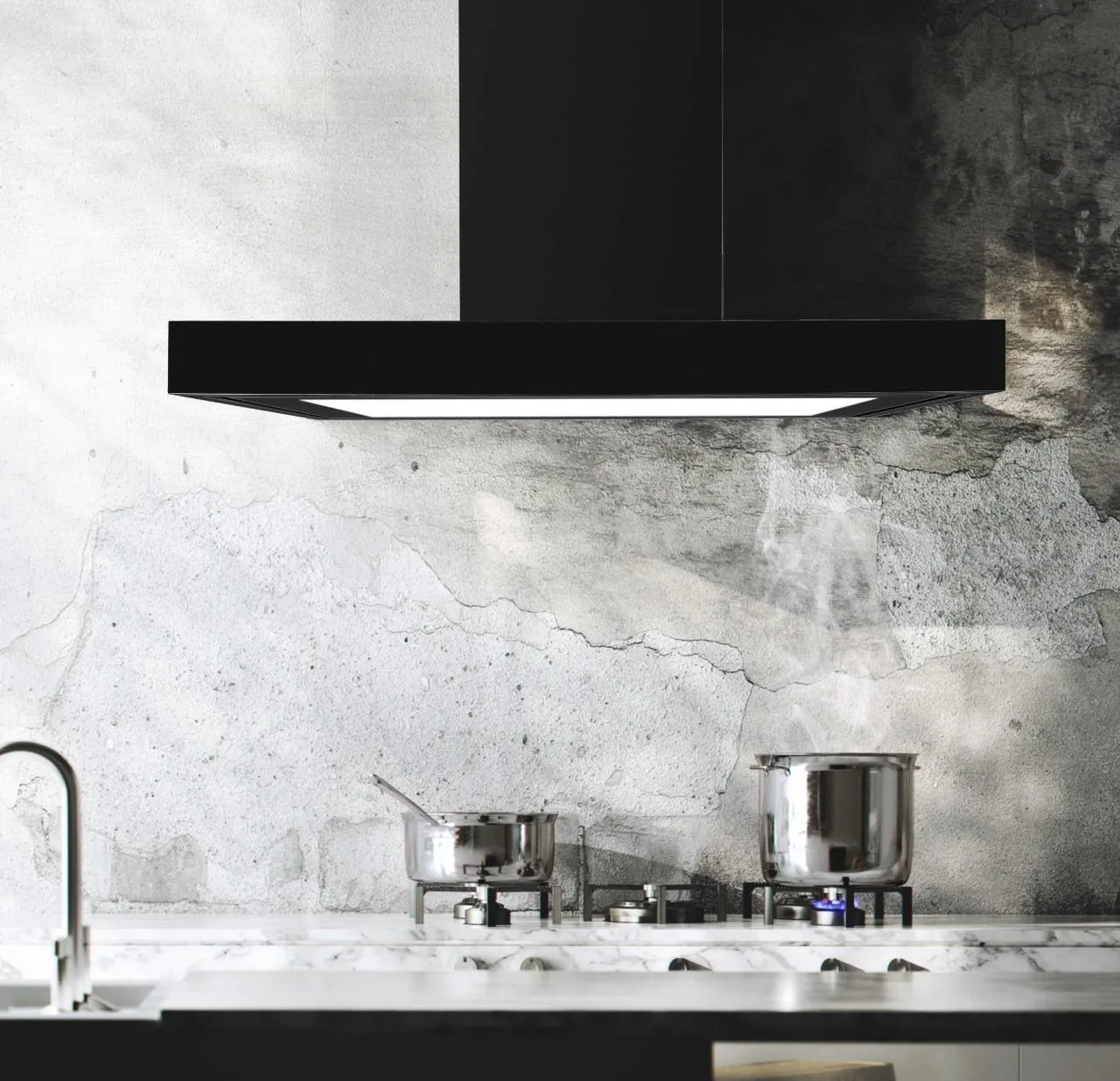 Image Chimney hood T-Light Black 60 (CDT6002C)