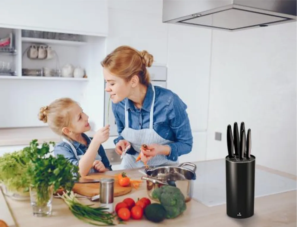 Sada nožů KLUGE Smile SNS-3 s blokem