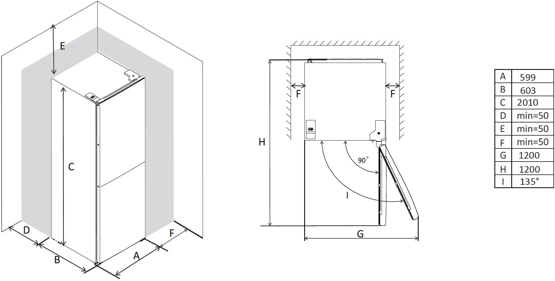 Image COMBINED REFRIGERATOR RCN4326W