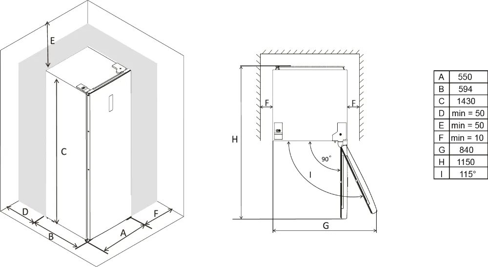 Image FREE-STANDING FREEZER RFN161WD