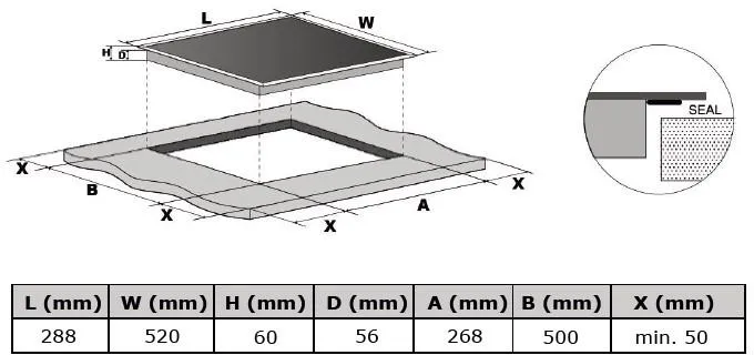 Image INDUCTION HOB KPI3001B