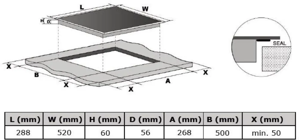 Image INDUCTION HOB KPI3001B