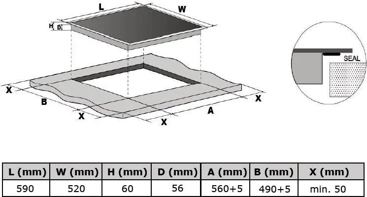 Image INDUCTION HOB KPI6031B