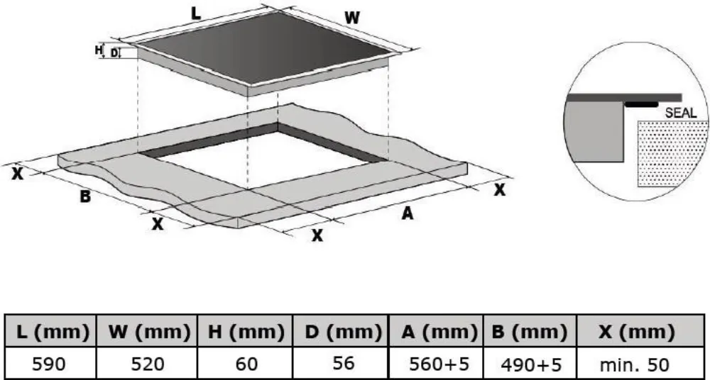 Image INDUCTION HOB KPI6031B