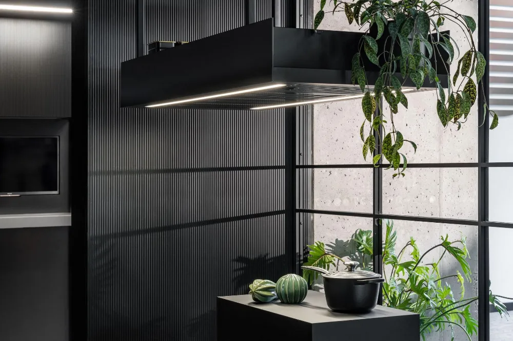 Image Island hood MINIMAL 1.90 Black CDW901C