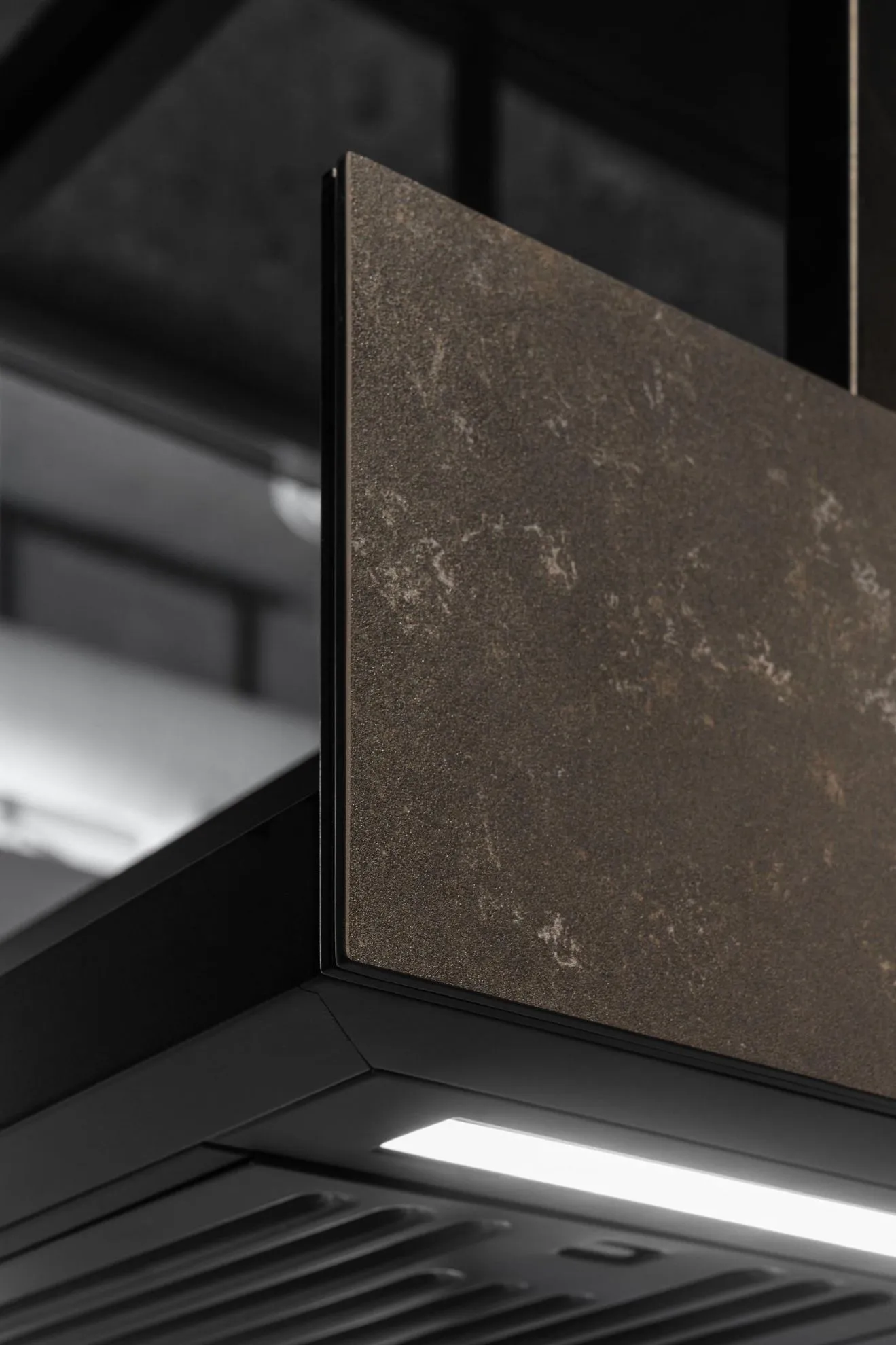 Image Island hood MINIMAL 1.120P Black CDW1201C+P