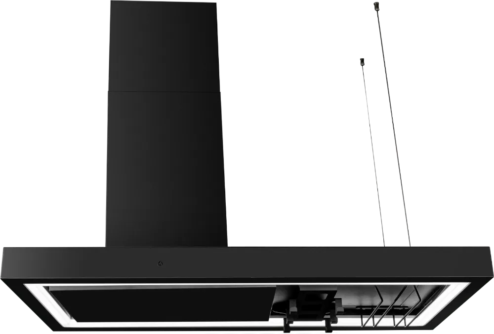 Island hood MINIMAL 2.120 Black CDW1202C+U