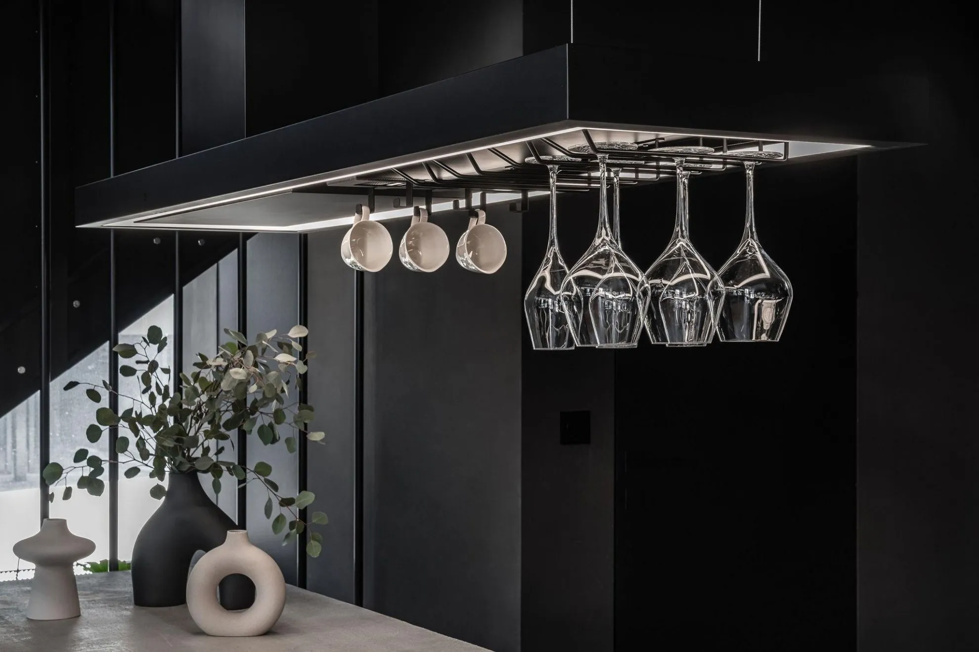 Image Island hood MINIMAL 2.120 Black CDW1202C+U