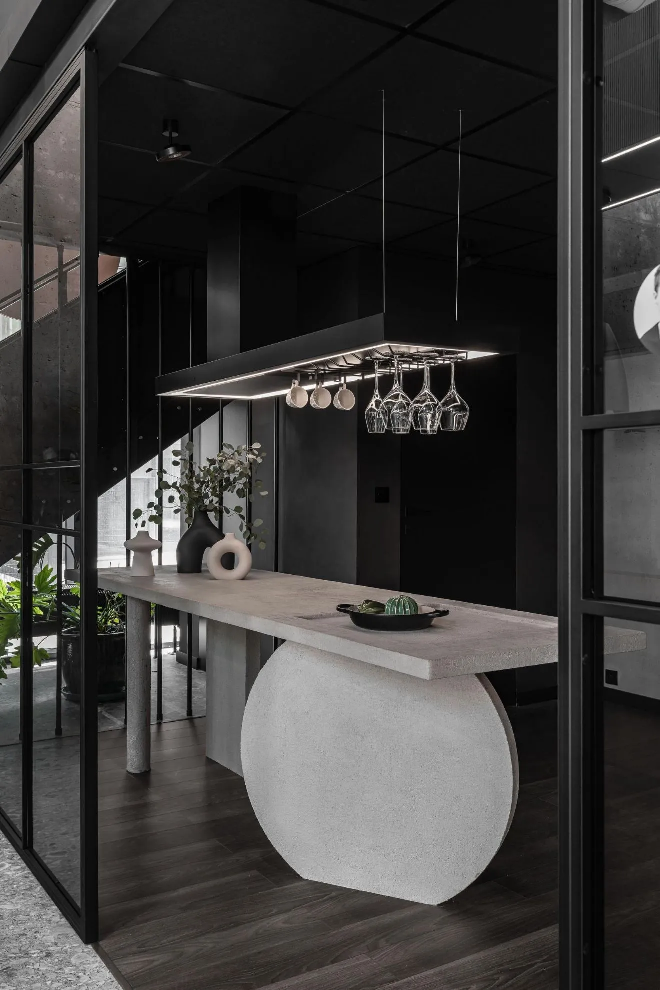 Image Island hood MINIMAL 2.120 Black CDW1202C+U