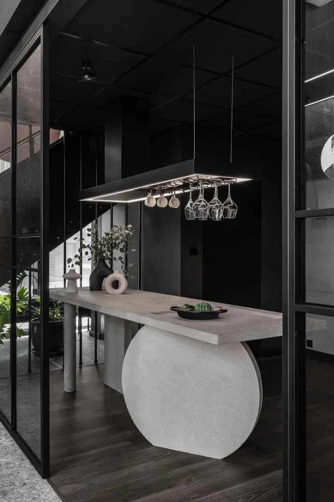 Image Island hood MINIMAL 2.120 Black CDW1202C+U