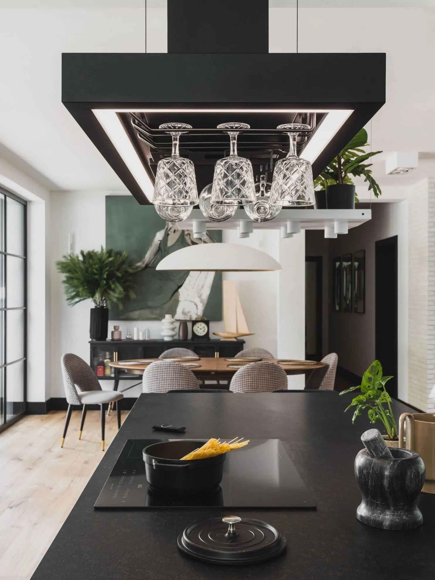 Image Island hood MINIMAL 2.120 Black CDW1202C+U