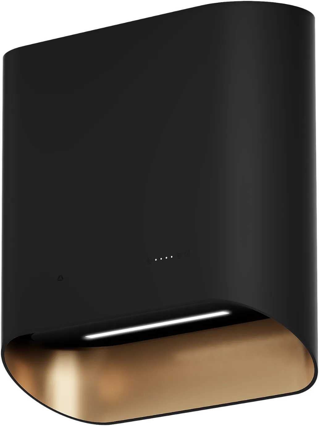 Image CHIMNEY HOOD SIMPLE 60 BLACK GOLD CDP6002B/G