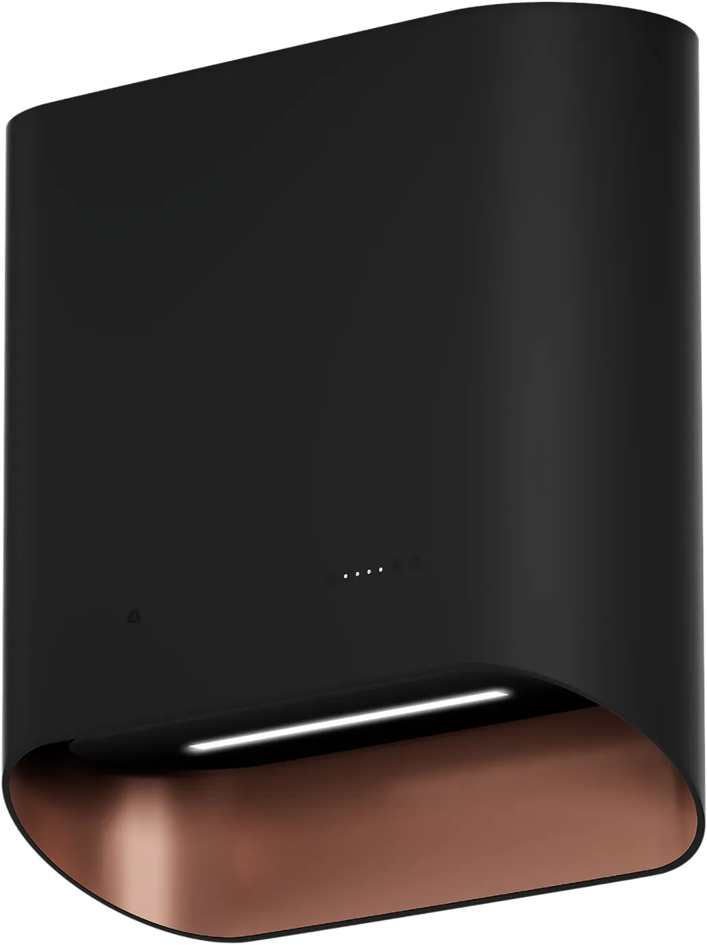 Image CHIMNEY HOOD SIMPLE 60 BLACK ROSE GOLD CDP6002B/C