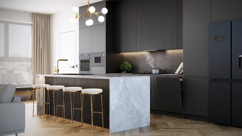 Image Fully built-in hood KMV6020BLG