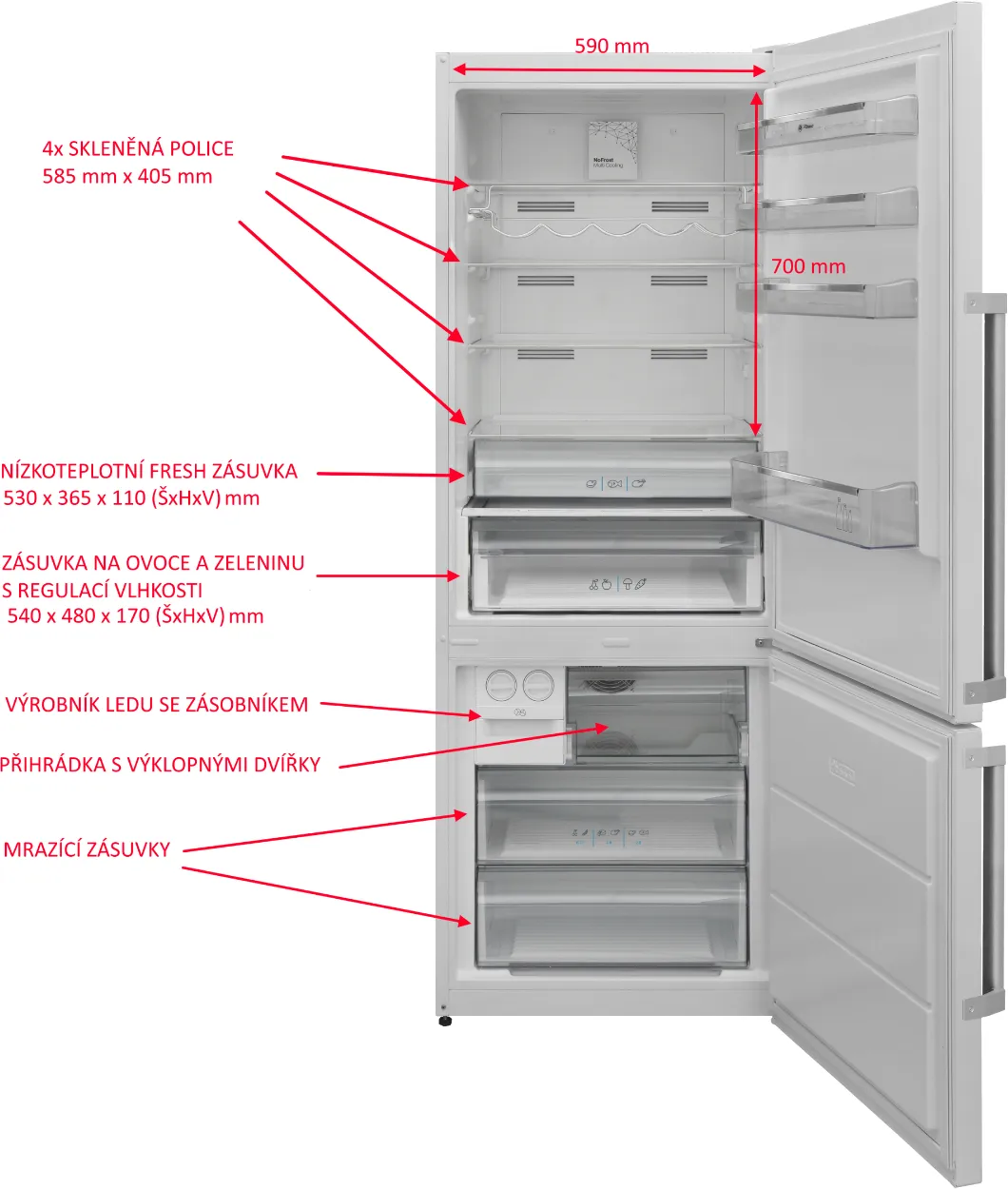 Image REFRIGERATOR RCN2511LD